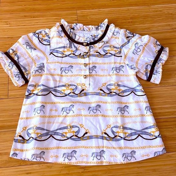 Janie and Jack Other - Brand new no tag vintage blouse Janie and Jack in size 5 .